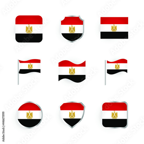 Free Download Egypt Flag Icons Set - GFXLoad