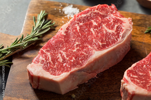 Raw Red Organic New York Strip Steak