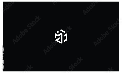 Letter MGmonogram logo design symbol vector template 