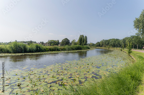 The Angstel river near Abcoude on a summer day photo