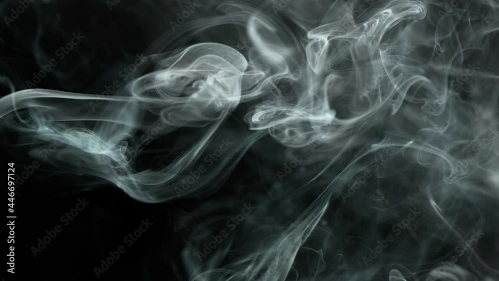 Super Slow Motion Shot of Smoke Background at 1000fps.