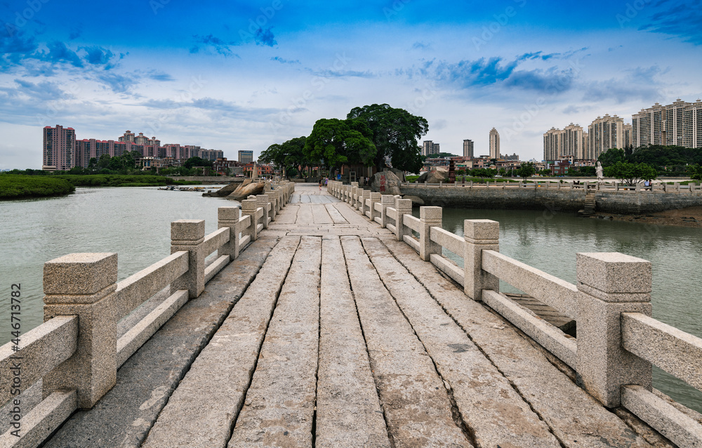 Luoyang Bridge scenic spot, Quanzhou City, Fujian Province, China Luoyang Bridge scenic spot, Quanzhou City, Fujian Province, China