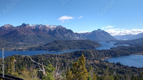 spectacular view of lakes