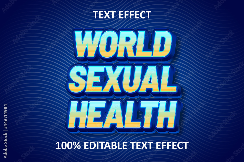 Fototapeta premium Light Emboss Editable Text Effect Orange Blue