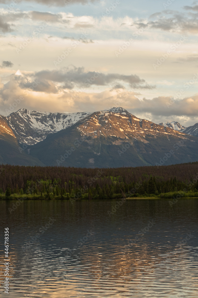 Pyramid Lake on a Cloudy Evening Pyramid Lake on a Cloudy Evening