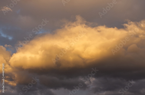 Colourful Clouds in the Evening