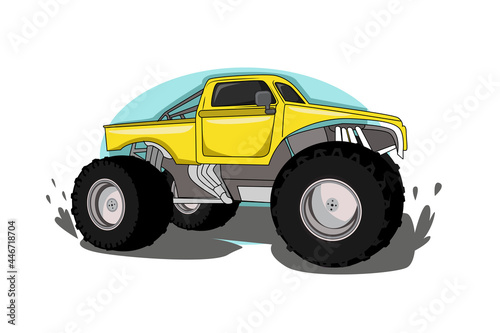 big truck vehicle illustration vector © inferno_studio3