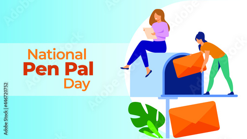 National Pen Pal Day on june 1 photo
