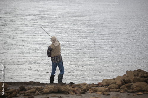 man fishing 