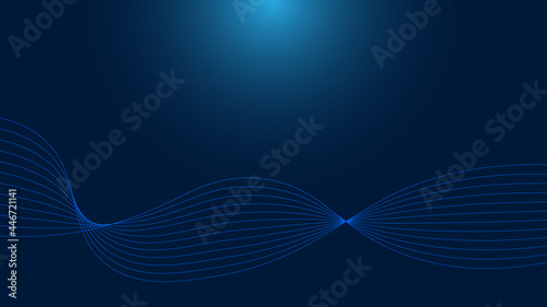 abstract blue wave background on blue light background background 
