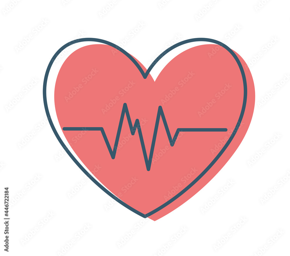 electrocardiogram heart design electrocardiogram heart design