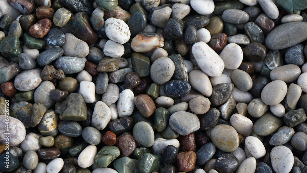 stones on the beach stones on the beach