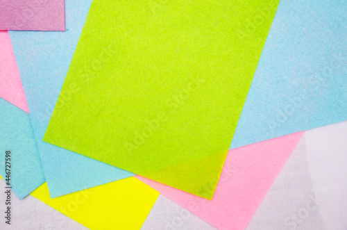 multicolored foamiran paper, foamiran, background with foamiran paper