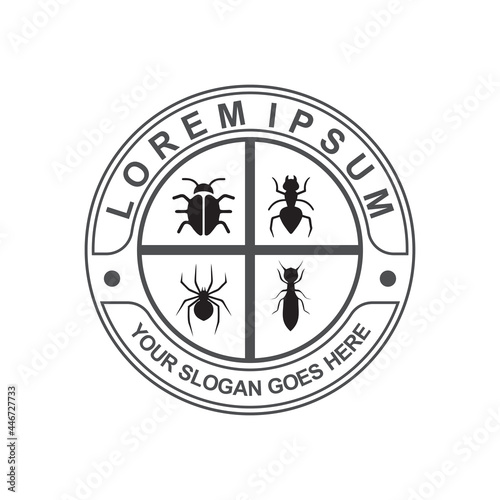 pest control logo , insecticide logo