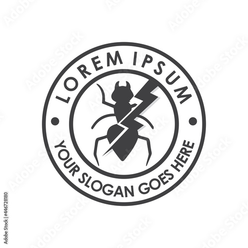 pest control logo , insecticide logo