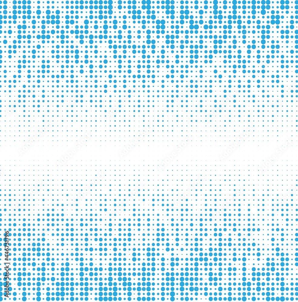 abstract  background with blue dots