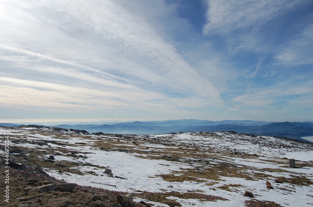 Landscape of Serra da Estrela, Portugal. Landscape of Serra da Estrela, Portugal.