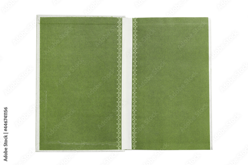 Book spread isolated