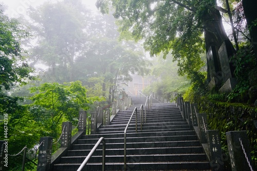 霧 御岳山 Mist Mount Mitake © Ojamajo