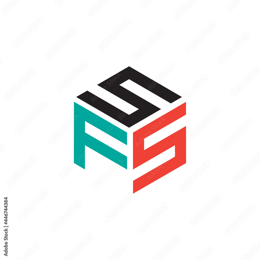 Hexagon logo with the letters SFS design