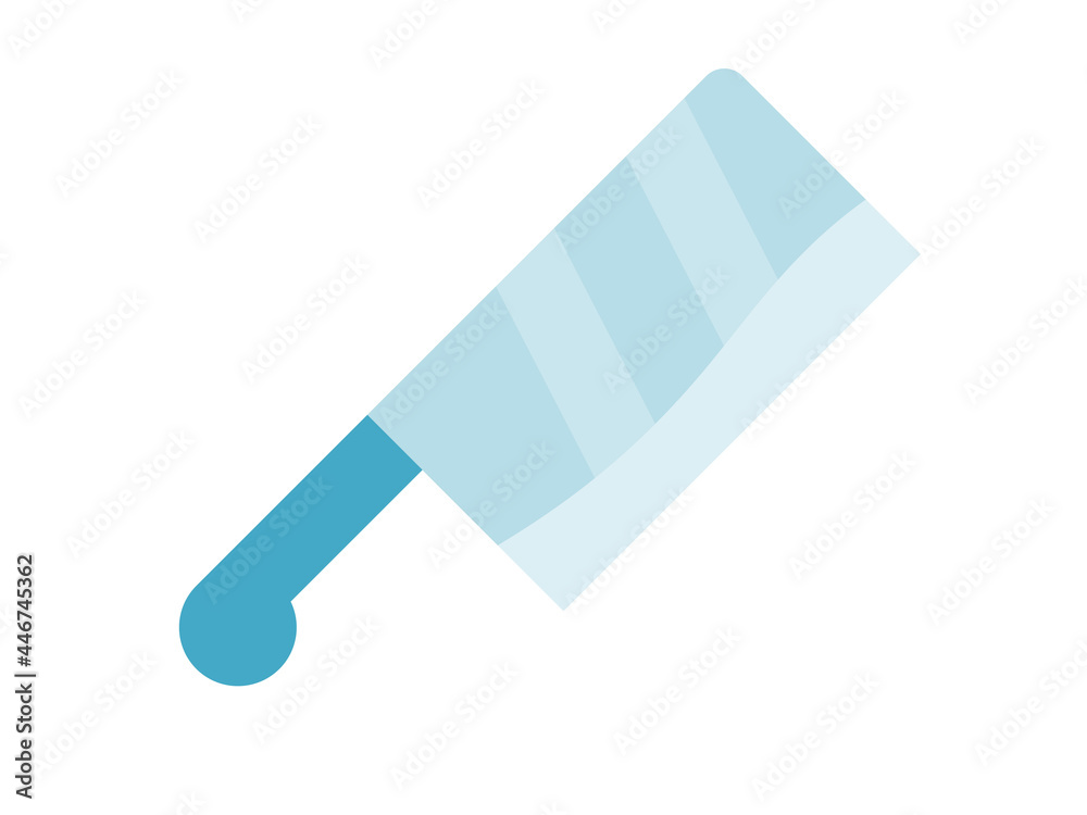 butcher knife single isolated icon with flat style butcher knife single isolated icon with flat style