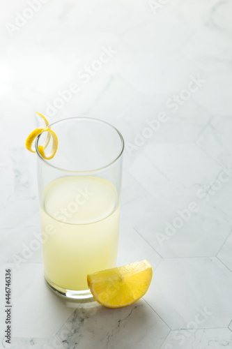 glass of lemonade