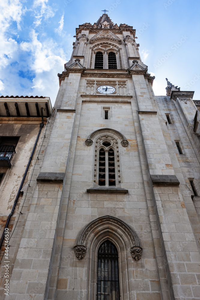 Cathedral of Santiago, in the old town of Bilbao, Basque Country, Spain
