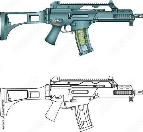 German g36 assault rifle