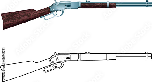 american wild west rifle