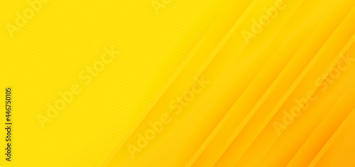 Abstract modern yellow gradient digonal lines background with copy space for text.