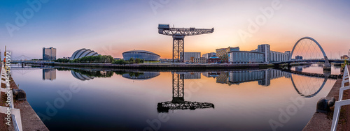 Dawn Reflections at the Clydeside. photo