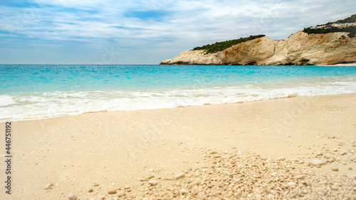 Famous Porto Katsiki beach on Greece