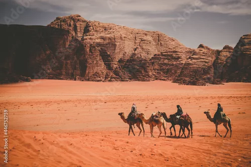 Fototapeta samoprzylepna Wadi Rum desert in Jordan