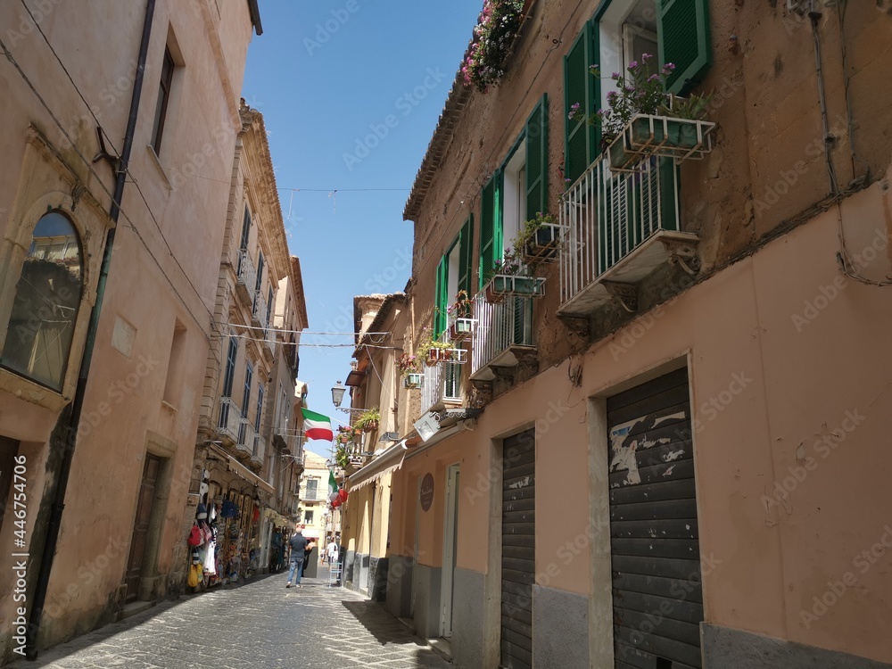 Tropea Old City Streets and Buildings Italian Life Calabria Italy