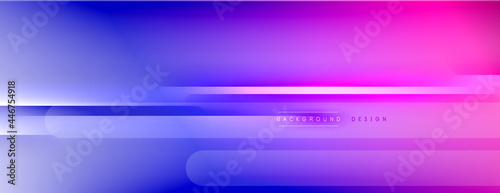 Abstract background - lines composition created with lights and shadows. Technology or business digital template. Trendy simple fluid color gradient abstract background with dynamic © antishock