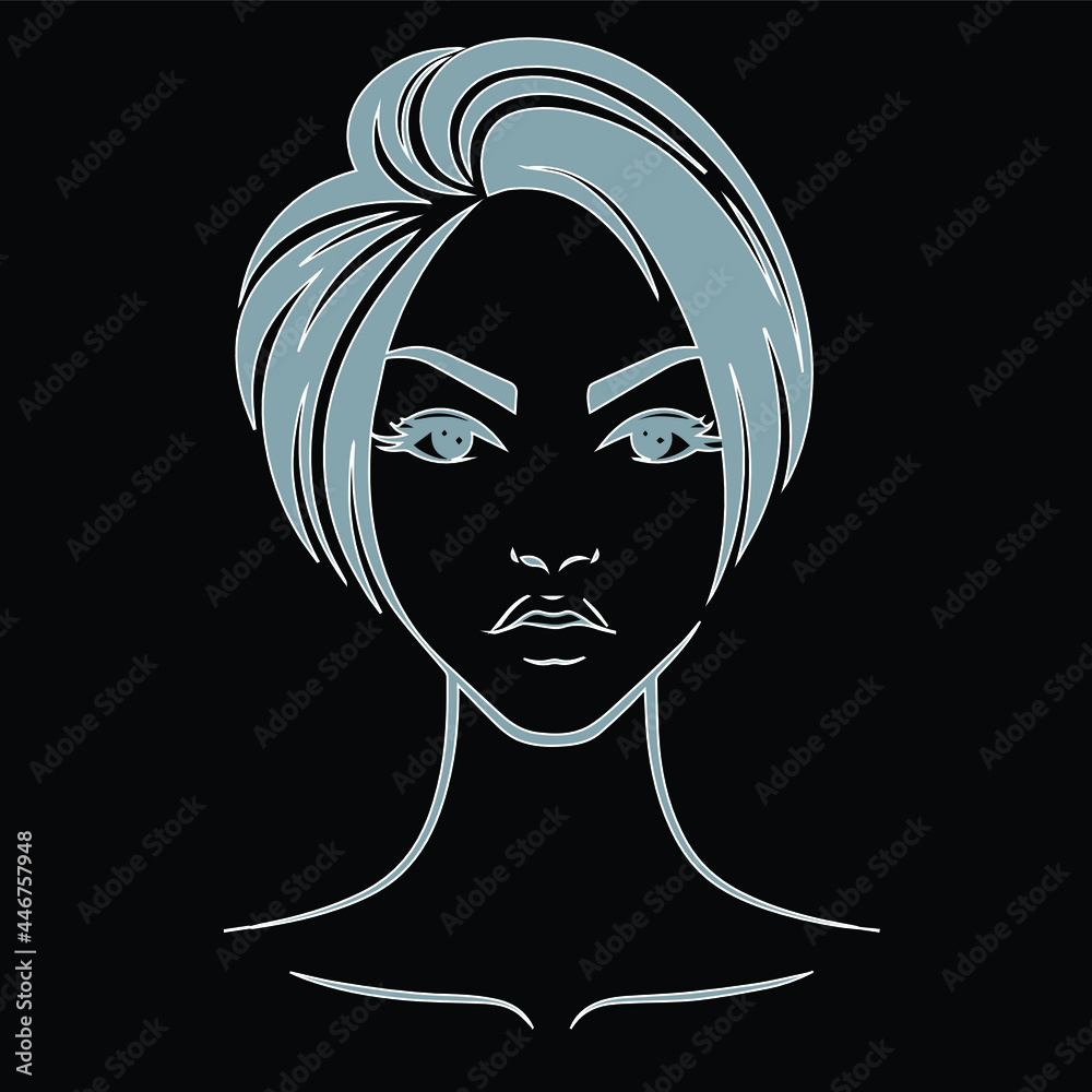 black and white portrait of a person black and white portrait of a person