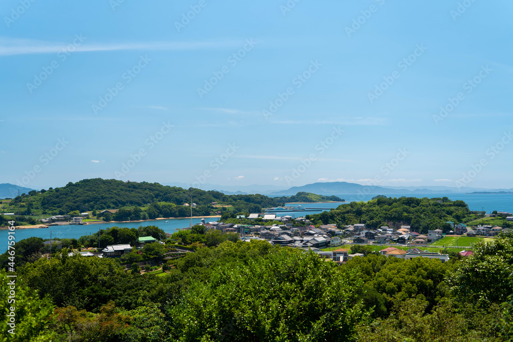 This is a picture taken in Okayama prefecture, Japan.