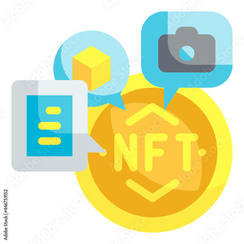 digital flat icon