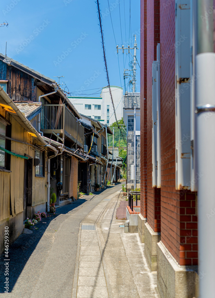 This is a picture taken in Okayama prefecture, Japan.