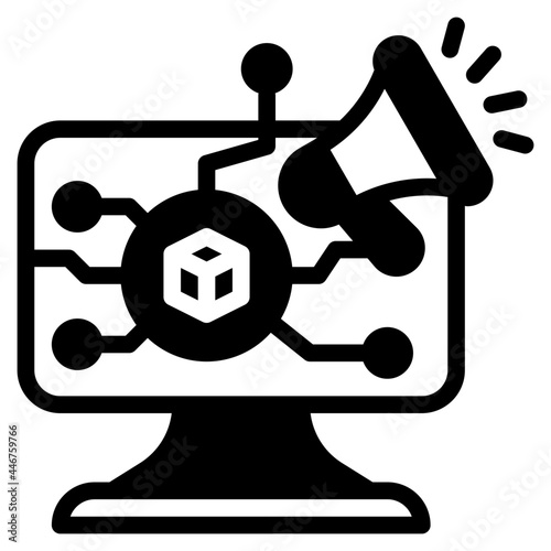 promote glyph icon