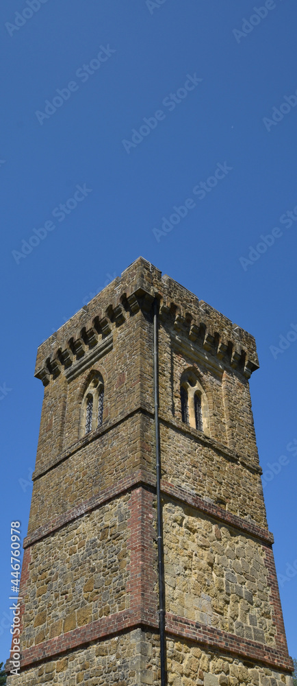 The tower on the summit of Leith Hill Surrey