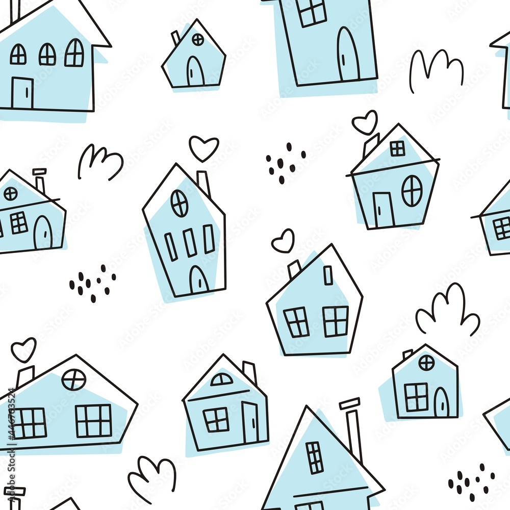 Pattern of houses Pattern of houses