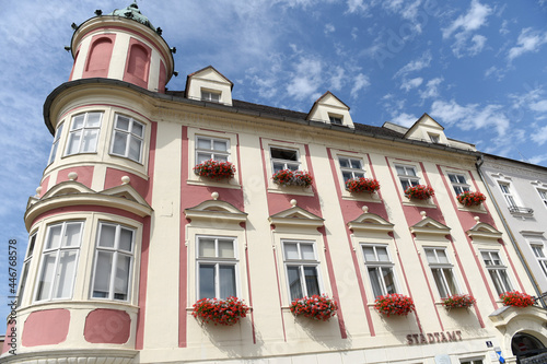 Stadtamt Rathaus von Enns, Oberösterreich, Österreich, Europa photo