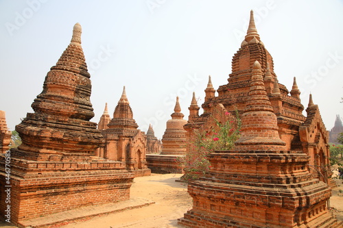 View of Khaymingha Pagoda  Bagan  Myanmar