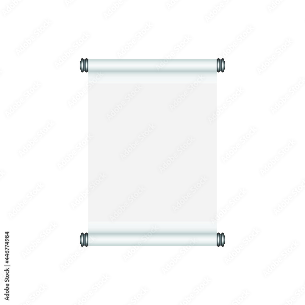 vector paper scroll illustraion isolated on white background vector paper scroll illustraion isolated on white background