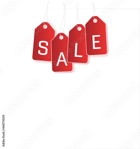 Sale Banner with Place for Your Text