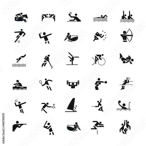 Sport icon pack,  sports symbols