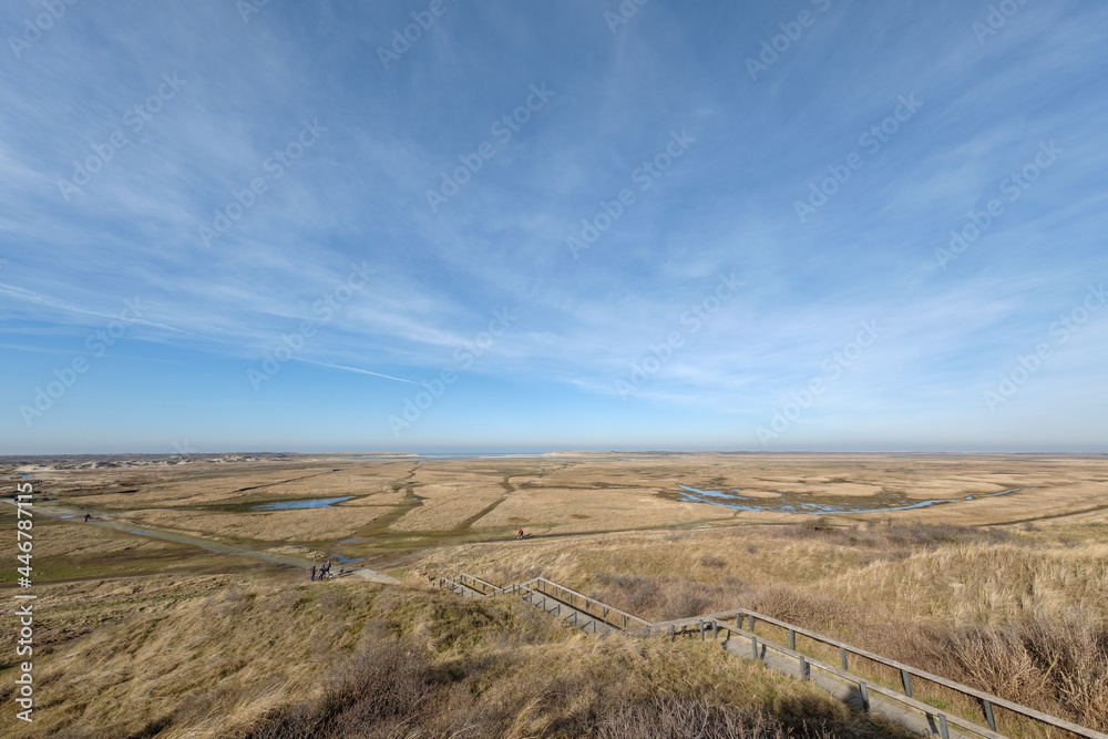 Slufter, Texel, Noord-Holland province, The Netherlands