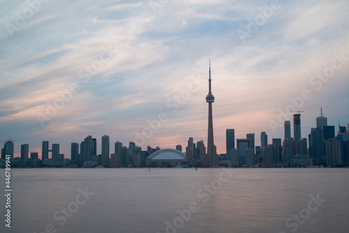 Toronto city skyline  Ontario  Canada