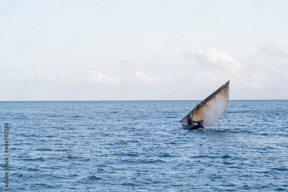 Fototapeta premium fishung vessel out at sea